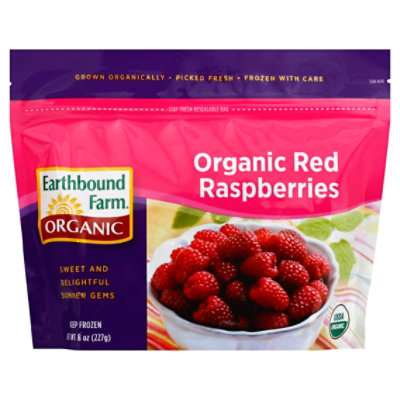 Earthbound Farm Organic Raspberries Red - 8 Oz - albertsons