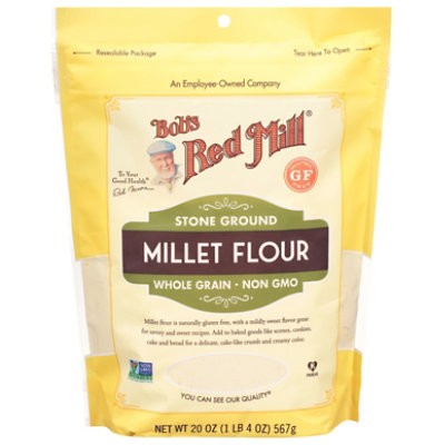 Bobs Red Mill Flour Millet Whole Grain - 22 Oz - Image 2