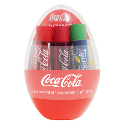 Lip Smacker Coca-Cola Lip Balm Trio - 0.42 Oz