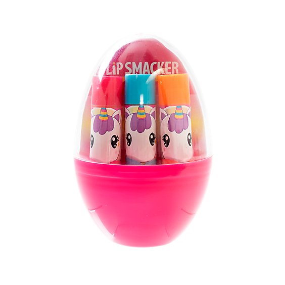 Lip Smacker Unicorn Egg Lip Balm Trio - 0.42 Oz