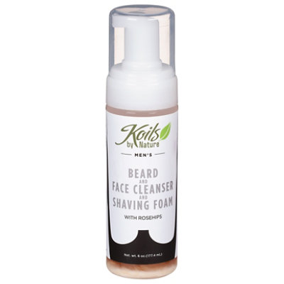 Koils Beard Face Cleanser Shaving Foam 6 Oz Albertsons