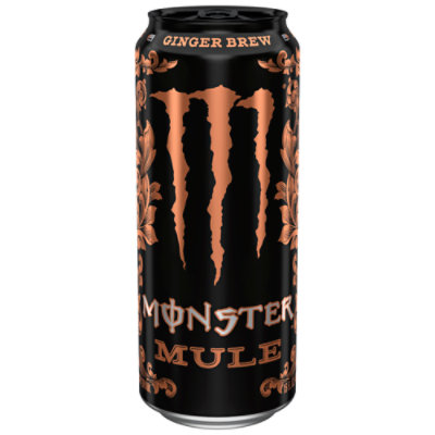  Monster Energy Mule Ginger Brew Energy Drink - 16 Fl. Oz. 