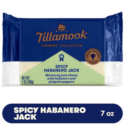 Tillamook Farmers Collection Spicy Habanero Jack Cheese Block - 7 Oz - Image 1