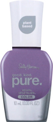 Sally Hansen Good Kind Pure Nail Color Laven Dear 360 - 0.33 Fl. Oz. - Image 2