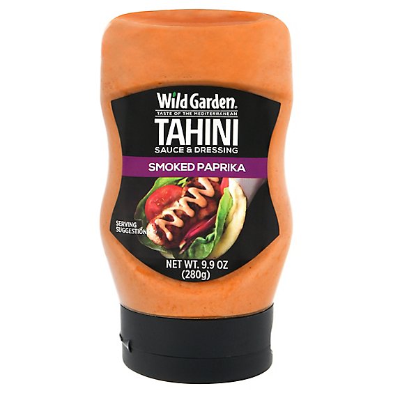 Wild Garden Sauce Tahini Smkd Paprika - 9.8 Oz