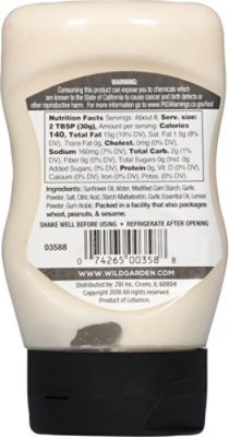 Wild Garden Sauce Aioli Toum Garlic - 9.8 Oz - Image 6