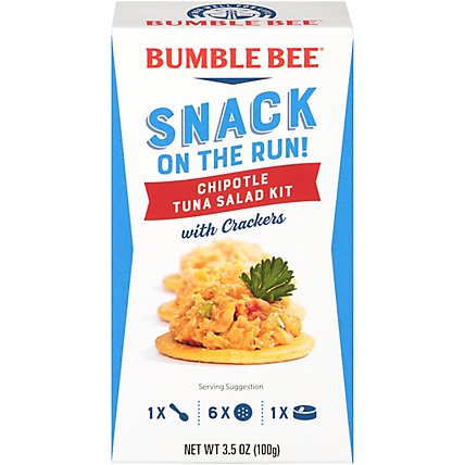 Bumble Bee Snack On The Run Salad Chipotle Tuna With Crackers - 3.5 Oz - Image 3