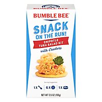 Bumble Bee Snack On The Run Salad Chipotle Tuna With Crackers - 3.5 Oz - Image 1