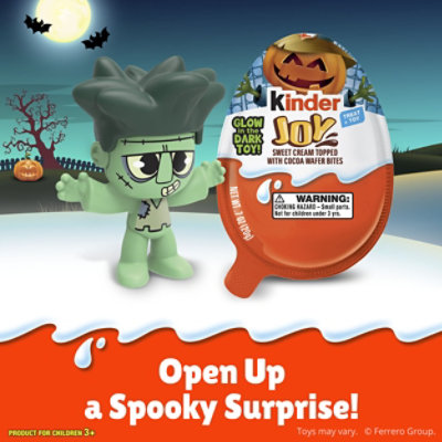 Kinder Joy Egg Treat Plus Toy Kids Party Favors Sweet Cream Cocoa Wafer Bites - 0.7 Oz - Image 4