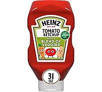Heinz Tomato Ketchup Blend Of Veggies - 19.5 Oz