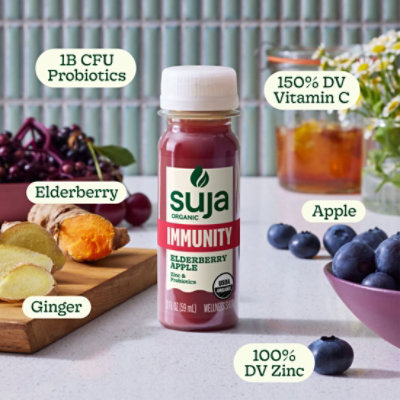 Suja Organic Immunity Elderberry Apple Shot - 2 Fl. Oz. - Image 3