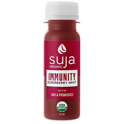 Suja Organic Immunity Elderberry Shot With Zinc And Probiotics - 2 Fl. Oz. - Image 1