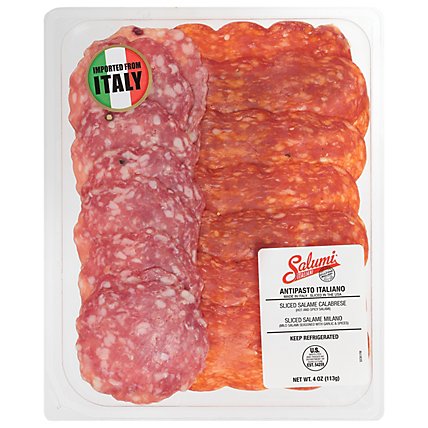 Salumi Italiani Antipasto Italiano Salami Sliced - 4 Oz - Image 3