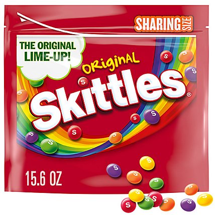 Skittles Original Chewy Candy Sharing Size Bag - 15.6 Oz - Image 1