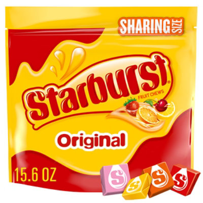 Starburst Candy Chewy Original Sharing Size 15 6 Oz Carrs