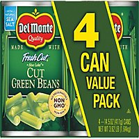 Del Monte Fresh Cut Green Beans Cut Blue Lake - 4-14.5 Oz - Image 2