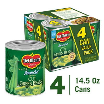 Del Monte Fresh Cut Green Beans Cut Blue Lake - 4-14.5 Oz - Image 3