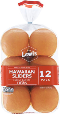 Lewis Bake Shop Hawaiian Sliders 12ct - 15 Oz - Image 1