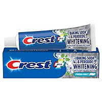 Crest Baking Soda & Peroxide Cavity & Tartar Protection Whitening Toothpaste - 5.7 Oz - Image 2