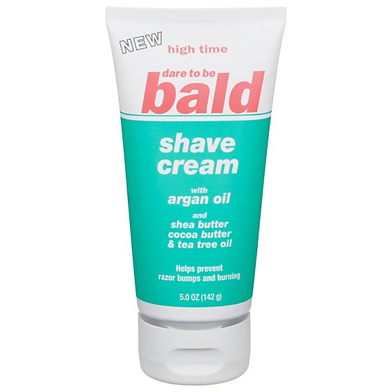 HIGH TIME DARE 2B BALD Shave Cream With Argan Oil (5oz) HIGH TIME DARE 2B BALD Shave Cream With Argan Oil (5oz)