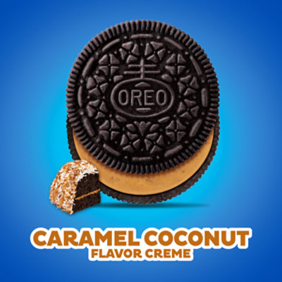 OREO Sandwich Cookies Chocolate Caramel Coconut Family Size - 17 Oz - Image 2