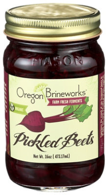 Oregon Brineworks Pickled Beets - 16 Oz - Image 1