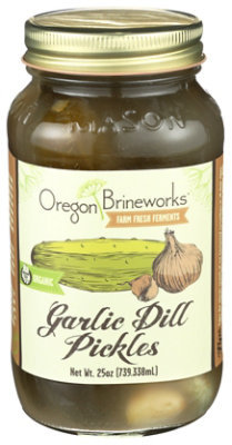 Obw Garlic Dill Pickles - 26 Oz - Image 1