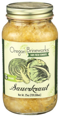 Oregon Brineworks Sauerkraut - 25 Oz - Image 1