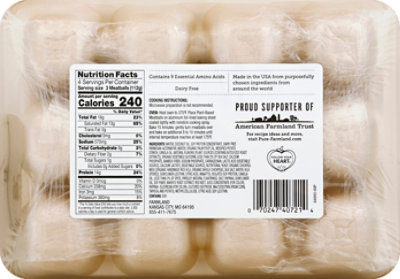 Pure Farmland Meatballs Plant Based Italian Style - 16 Oz - Image 3