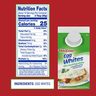 Bob Evans Egg Whites - 16 Oz - Image 7