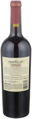 The Federalist Red Blnd Texas Wine - 750 Ml - Image 2