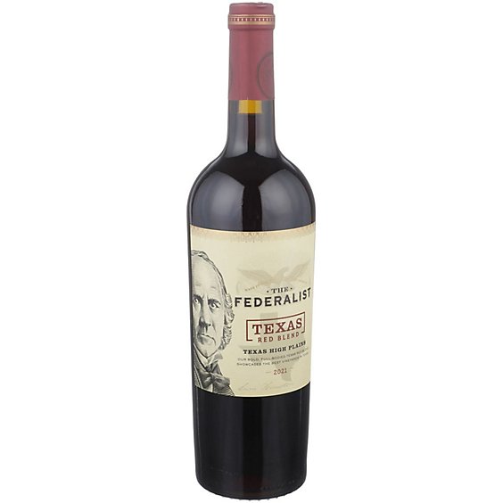 The Federalist Red Blnd Texas Wine - 750 Ml