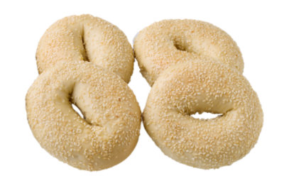 Signature SELECT Sesame Seed Bagels 4 Count - Each - Image 1