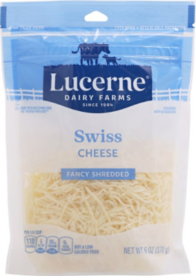 Lucerne Cheese Swiss Shred - 6 Oz - Image 2