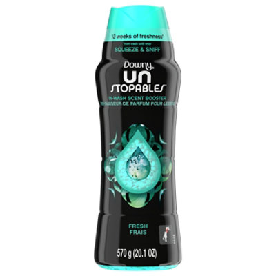 Downy Unstopables Scent Booster Beads In Wash Fresh - 20.1 Oz