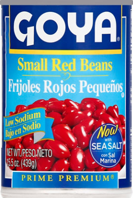 Goya Small Red Beans Low Sodium - 15.5 Oz - Image 2