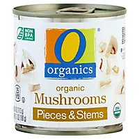 O Organics Mushrooms Pieces & Stems - 4 Oz - Image 1
