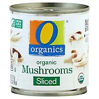 O Organics Mushrooms Sliced - 4 Oz - Image 1