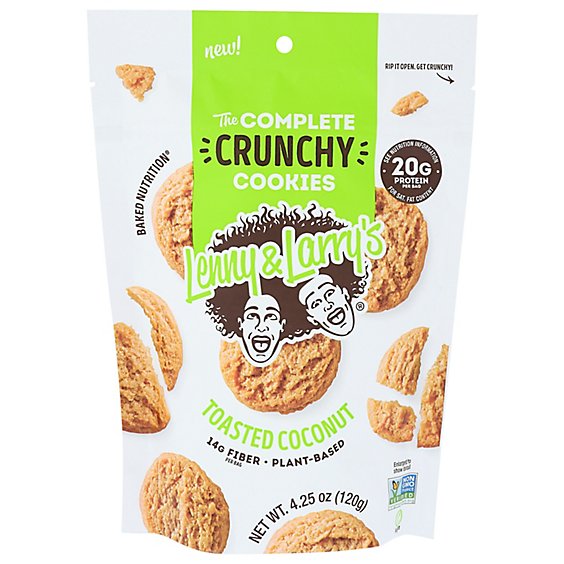 Lenny & Larrys Toasted Coconut Crunchy Cookie - 4.25 Oz