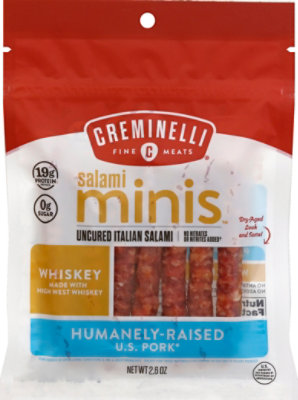 Creminelli Mini Salame Whiskey - 2.6 Oz - Image 2