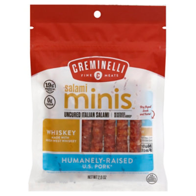 Creminelli Mini Salame Whiskey - 2.6 Oz - Image 1