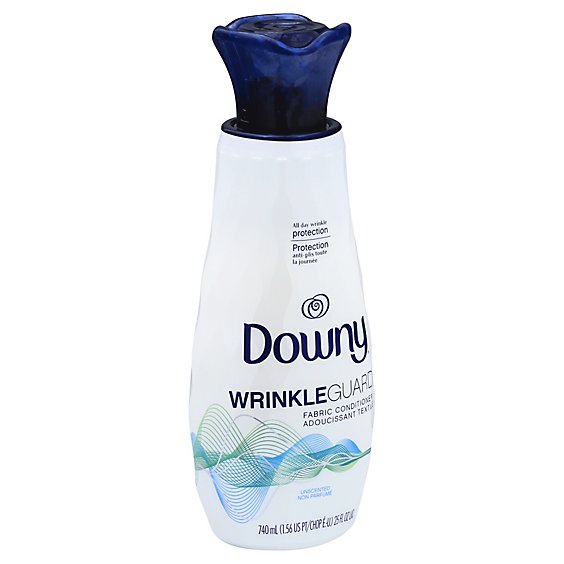 Downy WrinkleGuard Fabric Conditioner Unscented - 25 Fl. Oz.