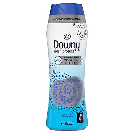 Downy Scent Booster Odor Defense Fresh Protect Active Fresh - 8.6 Oz - Image 1