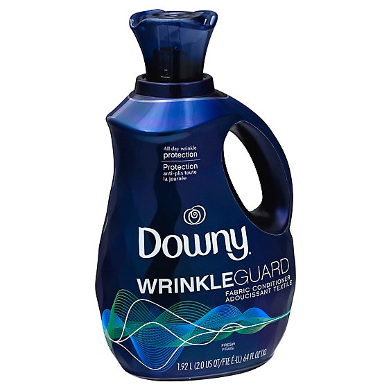 Downy WrinkleGuard Liquid Fabric Softener And Conditioner Fresh - 64 Fl. Oz.