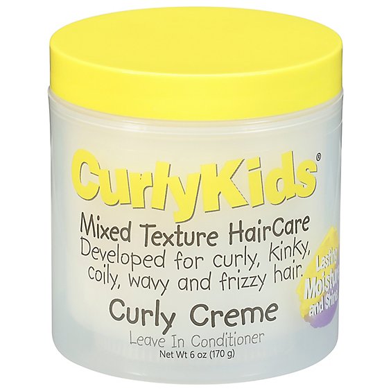Curly Kids Curly Creme Leave In Conditioner - 6 Oz