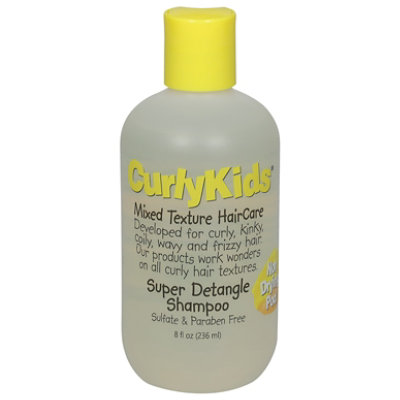 CurlyKids Shampoo Super Detangle - 8 Oz