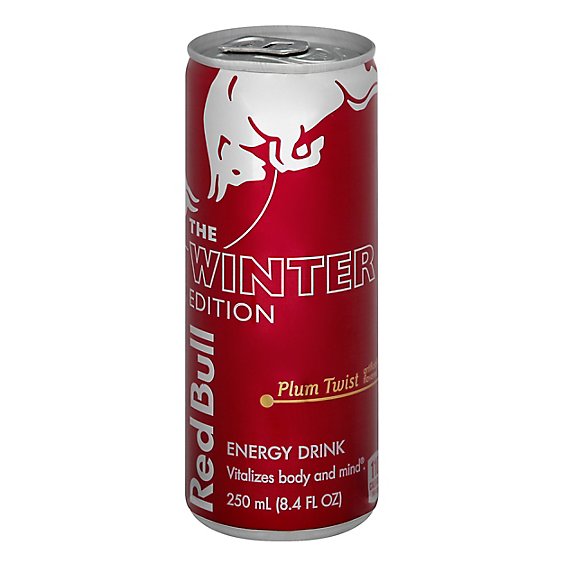 Red Bull The Winter Edition Energy Drink Plum Twist - 8.4 Fl. Oz.