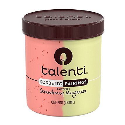 Talenti Ice Cream Strawberry Margarita - 1 Pint - Image 3