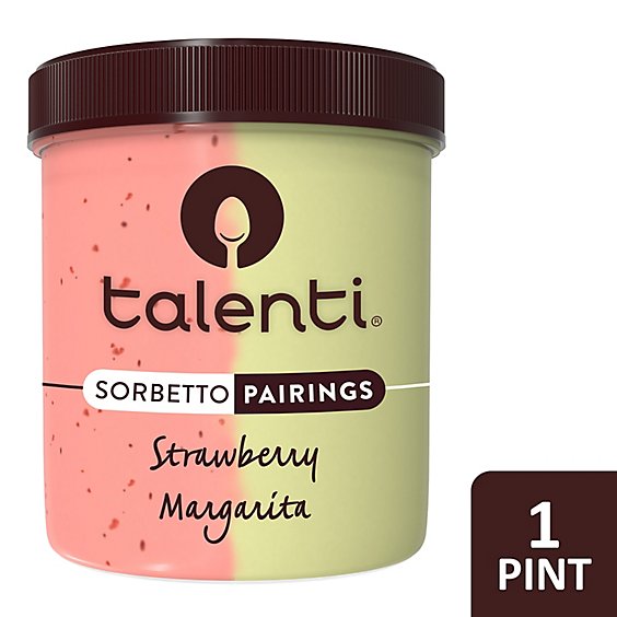 Talenti Strawberry Margarita Sorbetto Pairings - 1 Pint