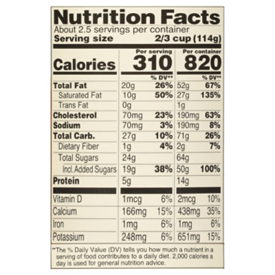 Godiva Hazelnut Crunch Ice Cream - 14 Fl Oz - Image 4